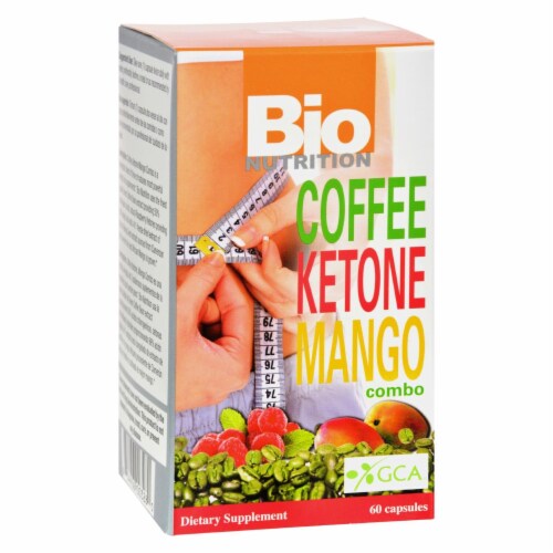 Bio Nutrition - Coffee Keytone Mango Combo - 60 Ct Perspective: front