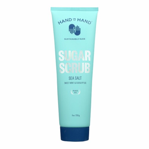 Hand In Hand - Sugar Scrub Sea Salt - 1 Each 1-9 OZ Perspective: front
