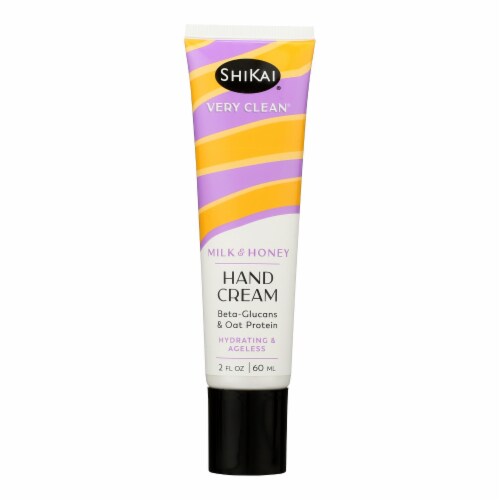 Shikai Products - Hand Cream Milk And Honey - 1 Each-2 FZ Perspective: front