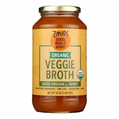 Zoup! Good Really Good - Broth Veggie - Case of 6-32 OZ Perspective: front
