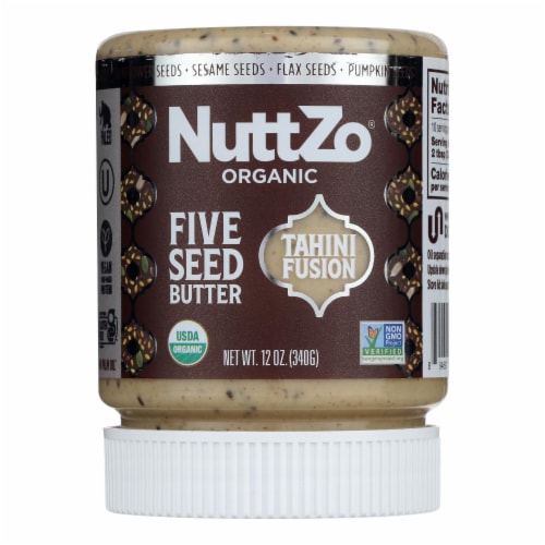 Nuttzo - Sprd Tahini Fusion - Case of 6-12 OZ Perspective: front