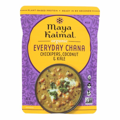 Maya Kaimal - Chana Chckp Coconut Kale - Case of 6-10 OZ Perspective: front