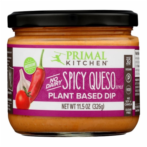 Primal Kitchen - Dip Plant Bsd Queso Spicy - Case of 6-11.5 OZ Perspective: front