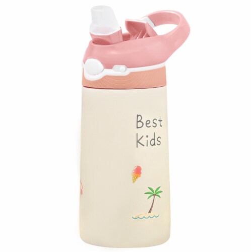 Kids, 13.5Oz, Insulated Stainless Steel Leak-proof Water Bottle, 1 