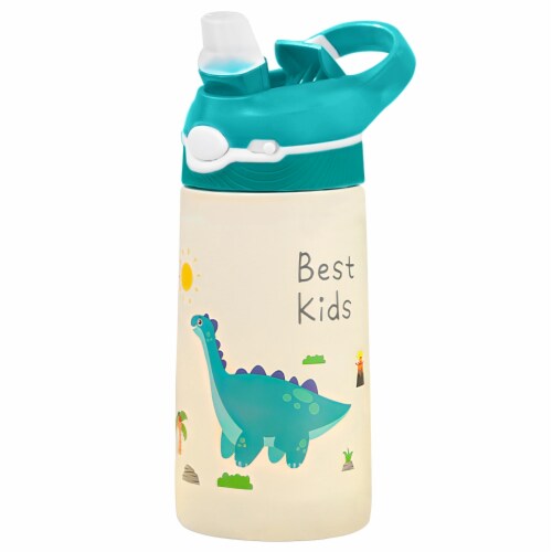 Kids, 13.5Oz, Insulated Stainless Steel Leak-proof Water Bottle, 1 