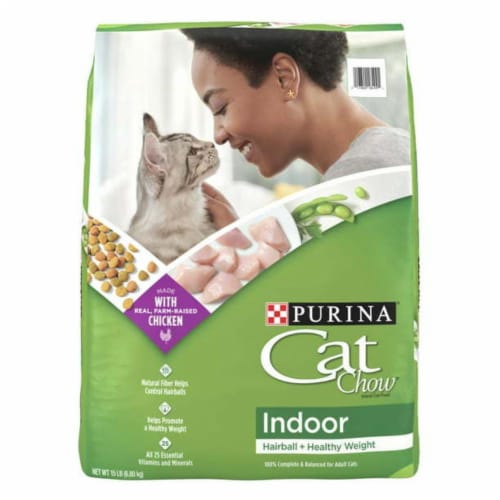 Indoor cat food dry deals