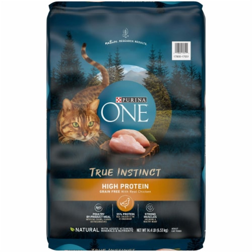 Purina one cat food chicken deals