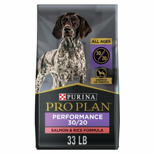 Pet Life Llc Purina Pro Plan Performance 30 20 For Dogs Of All Ages Salmon Rice 33 Lb Bag 1 Pack Kroger