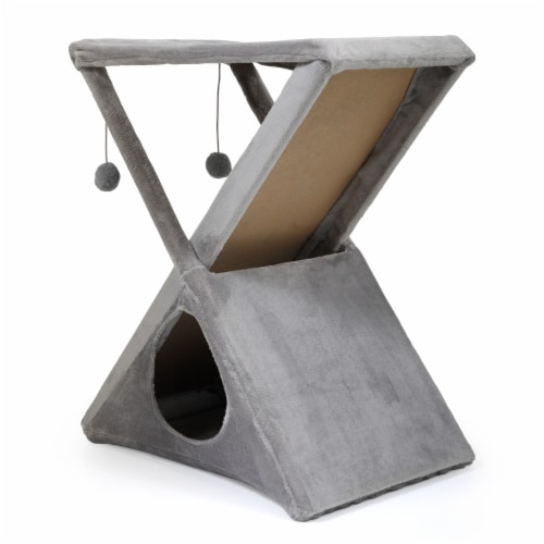 2 Tier Folding Cat Tower Tree Spoil Your Cat 1 Ct Kroger