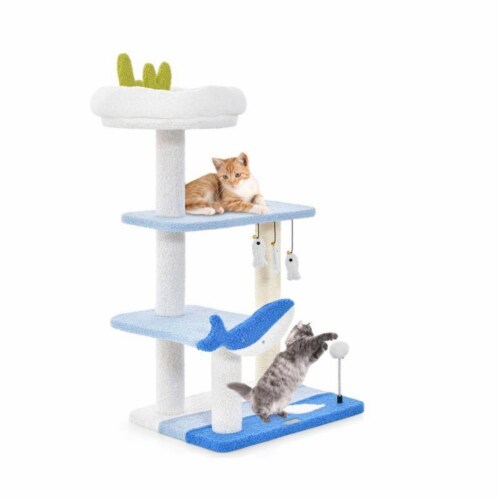 adawe store Indoor Cat Tower Sisal Covered Scratching Posts 1 Ct City Market