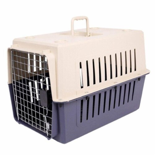 adawe store Portable Pet Box Cat Dog Carrier Cage with Chrome Door 1 Ct Pick n Save