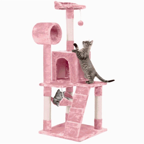 Deluxe 51 Pink Cat Tree Spoil Your Kitty 1 Ct Pick n Save