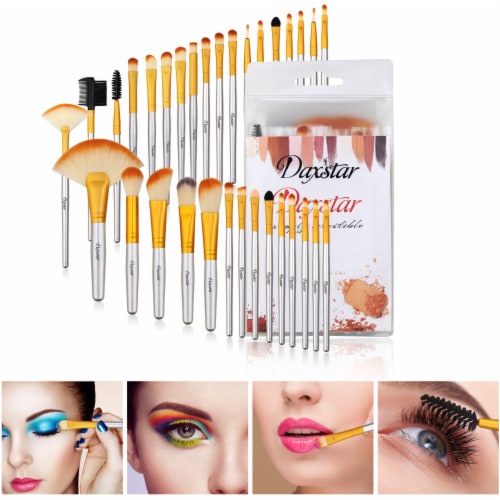Animal Hair Makeup Brush Set - 32 pieces - Elevate Your Beauty Routine 