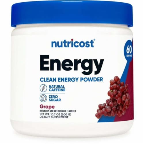 Nutricost Energy Drink Powder - Grape Flavor - Revitalize Your Workout, 1  ct - Metro Market
