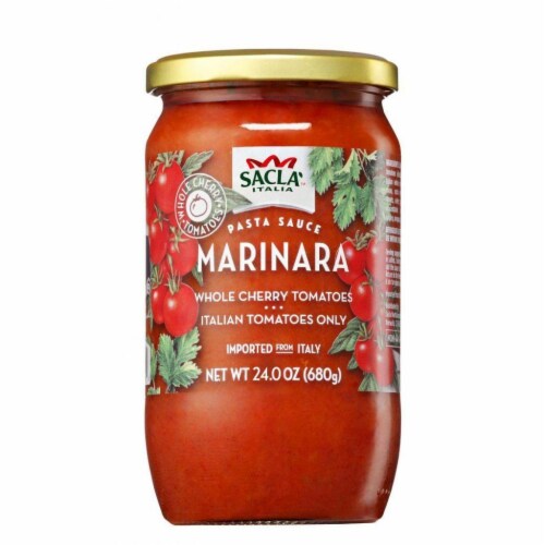 Sacla Cherry Tomato Marinara Sauce 24oz Perspective: front