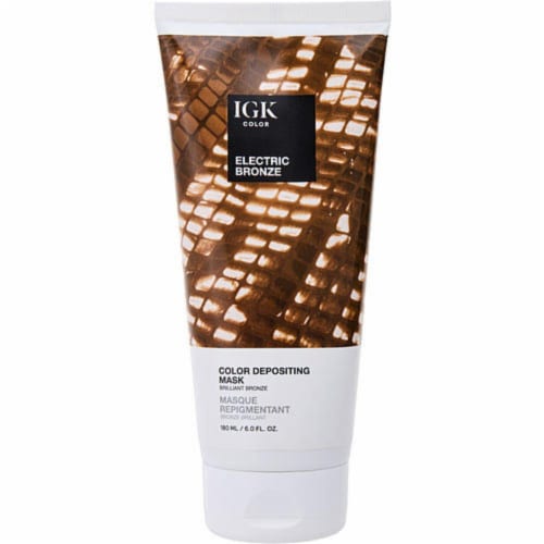 Igk Color Depositing Mask Electric Bronze Refresh Vibrant Hair