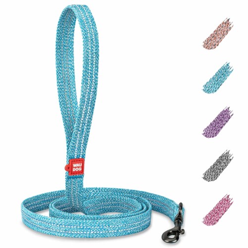 Recycled Cotton Dog Leash 3/5 inch x 6 Ft Eco Friendly for Small Medium Large Recycled Cotton Dog Leash 3/5 inch x 6 Ft Eco Friendly for Small Medium Large
