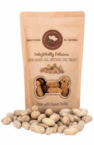 Delightfully Delicious All Natural Dog Treats Peanut Butter Delightfully Dog Treats 1 Pack Pick n Save