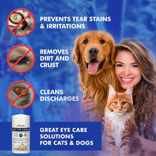 Arava Dead Sea Pet Spa Pet Eye Wipes 100 Count Natural And Aromatherapy 1 Pack Harris Teeter
