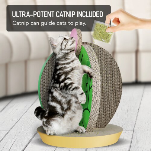 Yeah Depot Cat Condo Scratcher Post Cardboard Scratching Board 1 Ct Kroger