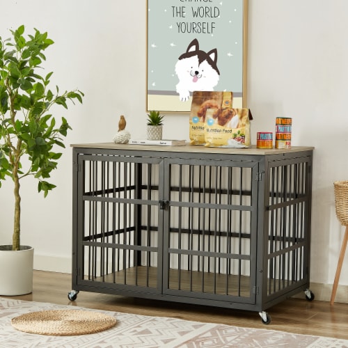Side opening dog crate hotsell