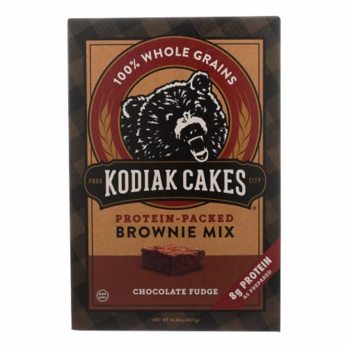 Kodiak Cakes - Brownie Mix Chocolate Fudge - Case Of 6-14.82 Oz Perspective: front
