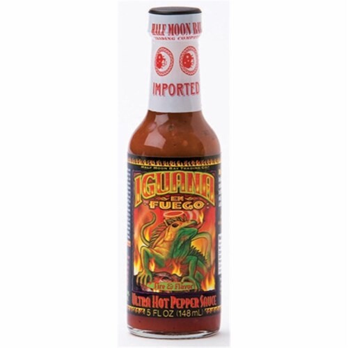 Iguana 90078 En Fuego Ultra Hot Pepper Sauce Perspective: front