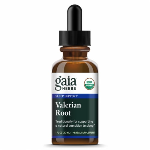 Gaia Herbs Valerian Root Extract Perspective: front