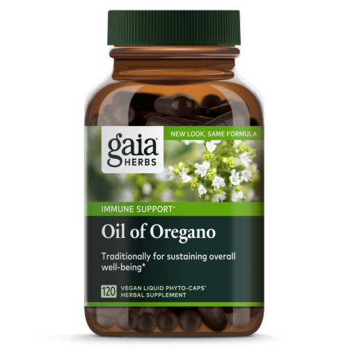 Gaia Oil Of Oregano Perspective: front