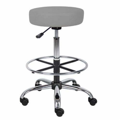 Boss Caressoft Medical/Drafting Stool Perspective: front