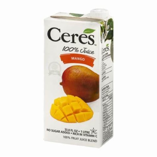 Ceres™ Mango Juice Perspective: front