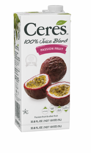 Ceres™ Passion Fruit Juice Perspective: front