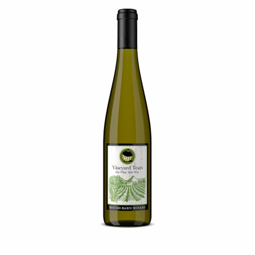 Round Barn Winery Vineyard Tears Dry White Table Wine Perspective: front