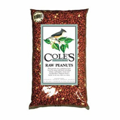 Coles Wild Bird Products Co COLESGCRP10 Raw Peanuts 10 lbs. Perspective: front