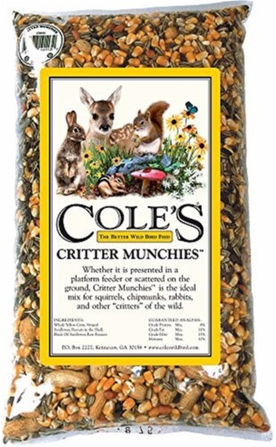 Coles Wild Bird Products Co COLESGCCM20 Critter Munchies 20 lbs. Perspective: front