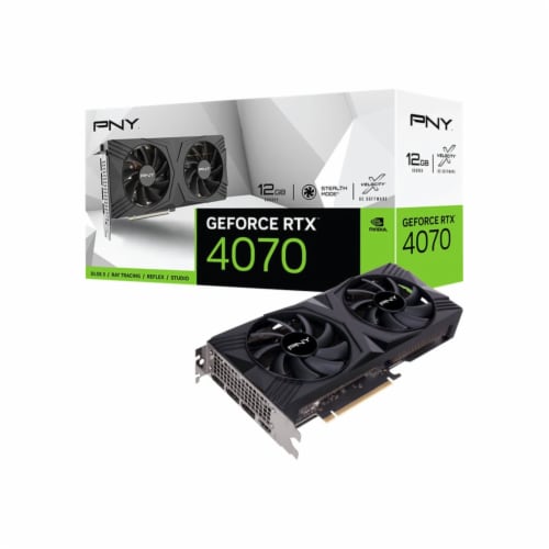 PNY GeForce RTX 4070 12GB - VERTO Dual Fan Edition - graphics card