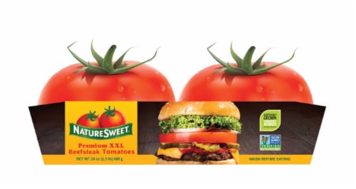 NatureSweet® Premium XXL Beefsteak Tomatoes Perspective: front