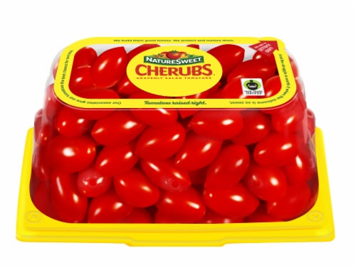 NatureSweet Cherubs Fresh Heavenly Salad Tomatoes Perspective: front