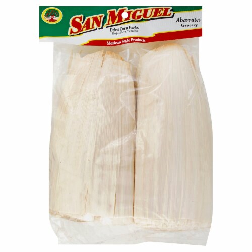 San Miguel Dried Corn Husks Perspective: front