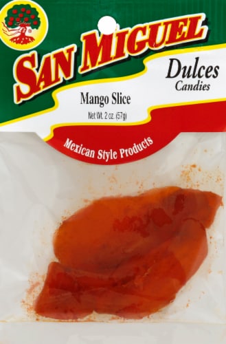 San Miguel Mango Dried Mango Slices Perspective: front
