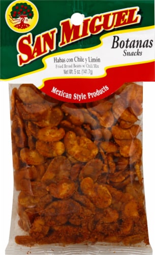 San Miguel Spicy Chili Lemon Fava Beans Perspective: front