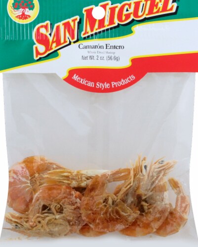 San Miguel Imported Shrimp Dried Whole Perspective: front