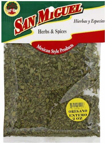 San Miguel Dried Oregano Perspective: front