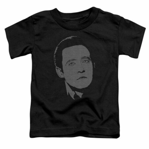 Star Trek-Datas Data - Short Sleeve Toddler Tee - Black&#44; Medium 3T Perspective: front