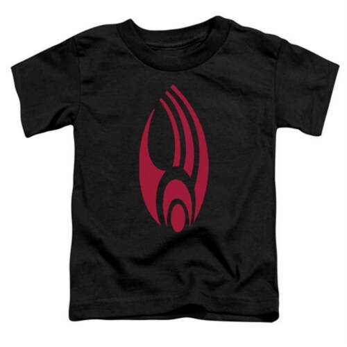 Star Trek-Borg Logo - Short Sleeve Toddler Tee - Black&#44; Medium 3T Perspective: front