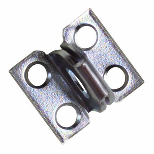 1 x 0.87 in. Zinc Hasp Staple Perspective: front