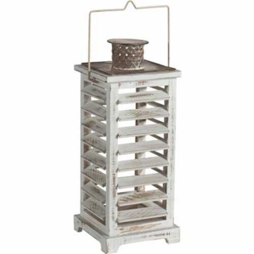 Hesper Large Hanging Garden Lantern Perspective: front