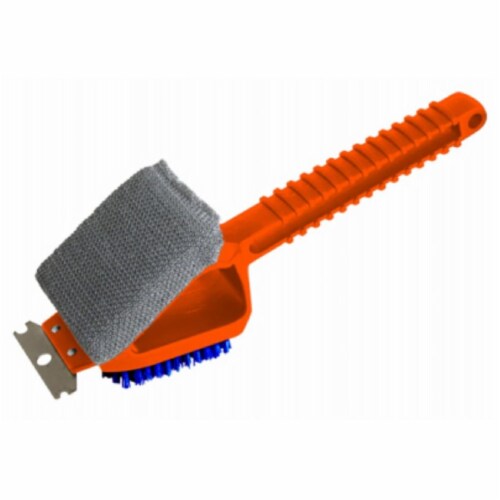 CitruSafe Dual Head Nylon Bristle Brush Perspective: front