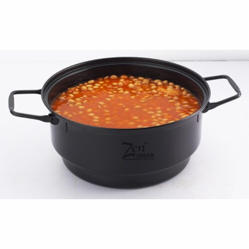 6 qt. Nonstick Barbeque Sauce & Bean Pot - Pack of 5 Perspective: front