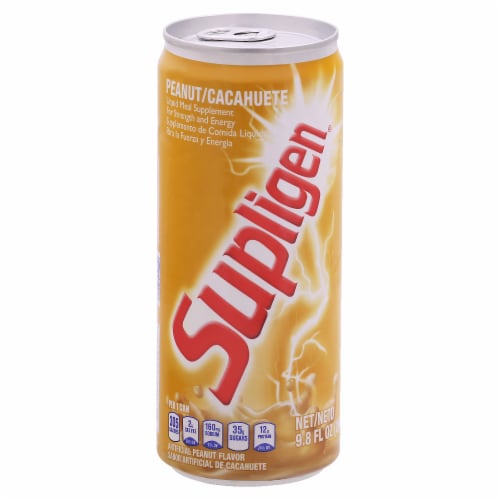 Supligen® Peanut Flavored Liquid Meal Supplement Shake Perspective: front